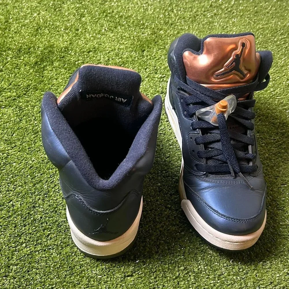 Jordan Navy and Blue Trainers